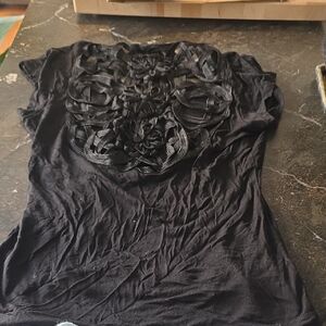 Miss Sixty Xs Elegant Black Women's Top